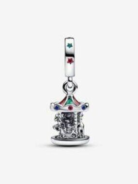 Authentic Spinning Carousel Dangle Pandora Charm